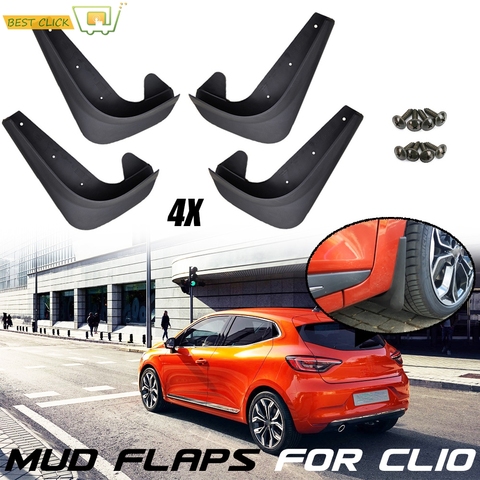 Mud Flaps Mudflaps Splash Guards Mudguards For Renault Clio Mk 1 2 3 4 5 Grande Campus Sport Tourer RS GT Grand Modus PH1 PH2 ► Photo 1/6