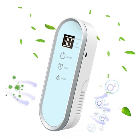 Mini Air Purifier Formaldehyde Deaerator Household Ozone Machine Kitchen Toilet Deodorant Pet Sterilizer USB Ozone Generator ► Photo 1/6