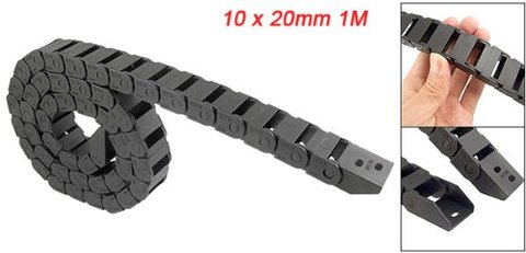 Promotion ! 10 x 20mm 1M Open On Both Side Plastic Towline Cable Drag Chain ► Photo 1/6