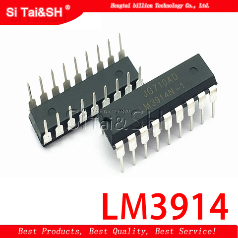 5PCS LM3914 LM3914N-1 LED DIP18 ► Photo 1/1