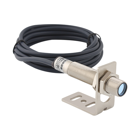 Waterproof Laser Sensor Photoelectric Switch 30cm Diffuse Reflection Infrared Visible Material Opague Optoelectric Switch M12 ► Photo 1/6