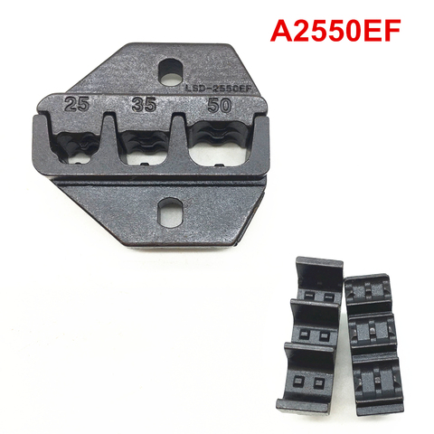 Crimping die set A2550EF crimp jaws for cable end sleeve and ferrule 4~1AWG 25-50mm² ► Photo 1/1