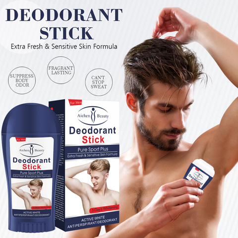 50ML Deodorant for Men Deodorant Stick Antiperspirant Stick Fragrance Deodorant Sweat Deodorant Underarm Removal Spirits Tool CC ► Photo 1/6