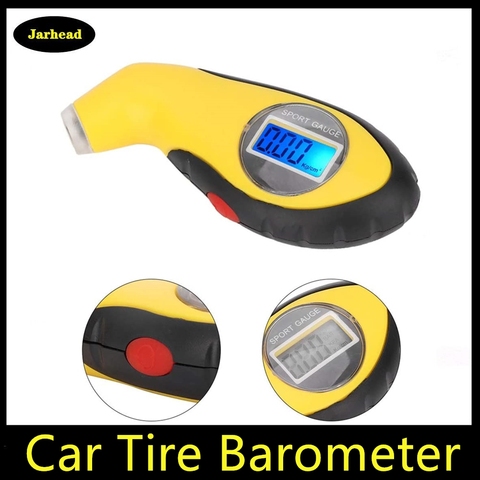 High-Precision Electronic Digital LCD Barometer Instrument Car Tire Barometer Barometer Tester Car Motorcycle Tool ► Photo 1/6