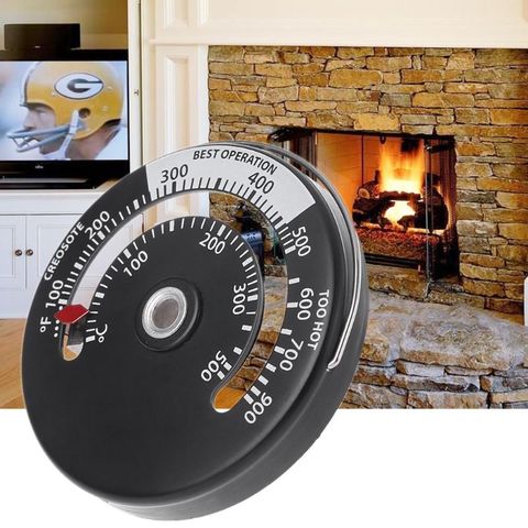 Magnetic Stove Flue Pipe Thermometer Multi Fuel Woodstove Woodburner Stove Pipe ► Photo 1/5