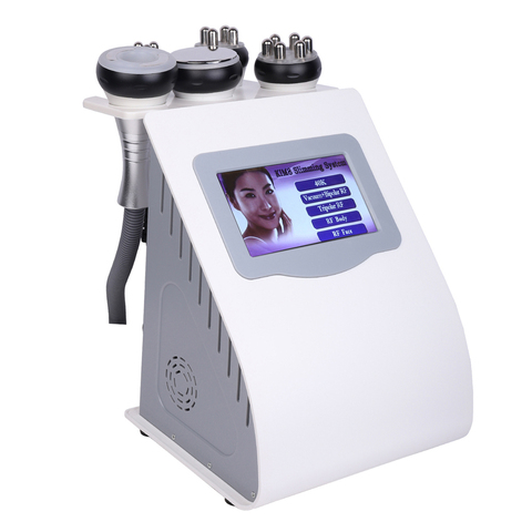 2022 NEW 5 in 1 Vacuum Ultrasonic Cavitation Radio Frequency Multipolar RF Body Slimming Machine Skin Lifting Tighten Anti-wrink ► Photo 1/6