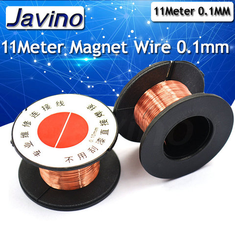 11Meter Magnet Wire 0.1mm Enameled Copper Wire Magnetic Coil Winding For Making Electromagnet Motor Model Copper Wire ► Photo 1/1