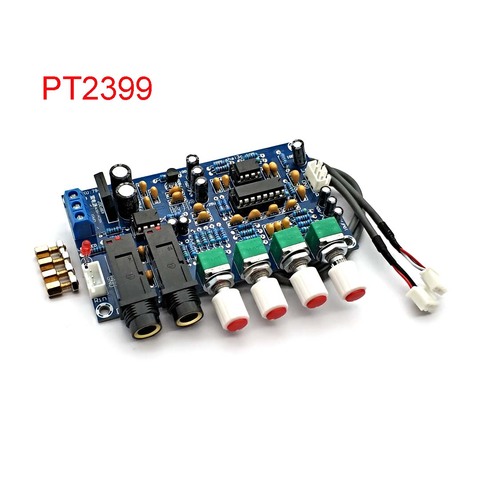 PT2399 Digital Microphone Amplifier Board Karaoke Reverberation Board Karaoke OK Amplifier Module Dual AC12V ► Photo 1/5