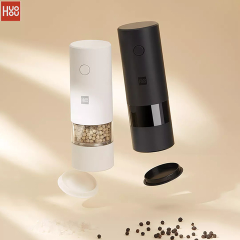 Origina Huohou 5 In 1 Adjustable Electric Pepper Salt Spice Mill Grinder Seasoning Kitchen Tools Grinding For Cooking Restaurant ► Photo 1/6