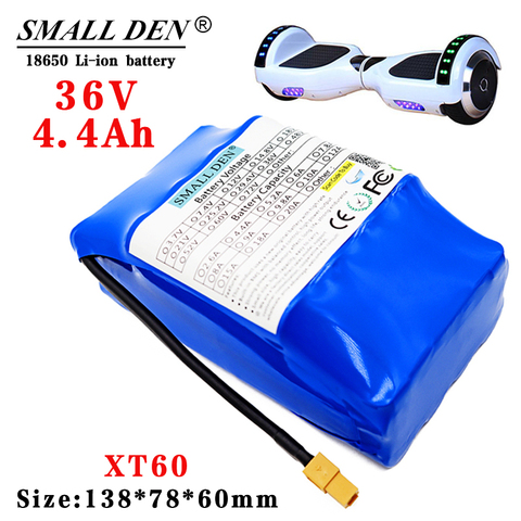 36V 4400mAh 18650 lithium battery pack Balance car battery pack 10S2P built-in BMS high power battery ► Photo 1/6