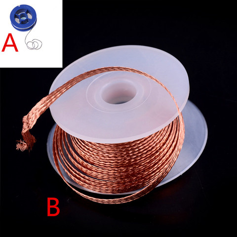 1PC 1.5M Desoldering Braid Solder Remover Wick Wire Repair Tool  3.5mm ► Photo 1/6