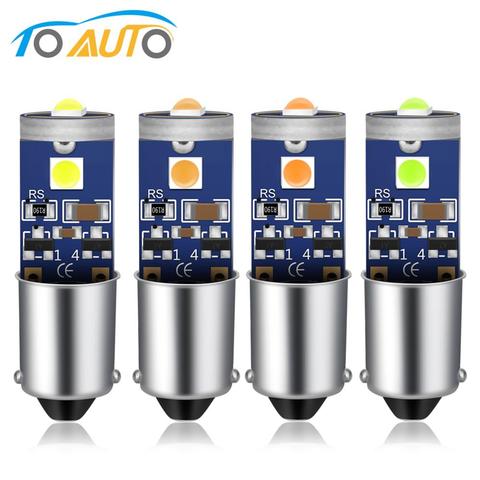 T4W H6W Led BA9S Led Bulb BAX9S H21W Canbus No Error Car Interior Light Auto Dome Lamp Reading Door License Plate Light 12V ► Photo 1/6