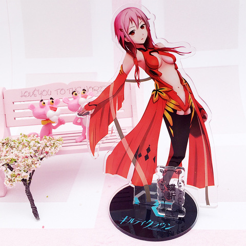 Guilty Crown Figure, Action Figure Toys, Stand Model, Desk Decor