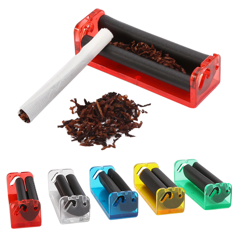 78mm Manual Tobacco Roller Plastic Portable Cigarette Rolling Machine Tobacco Rolling Machine For Cigarettes Smoking Accessories ► Photo 1/6