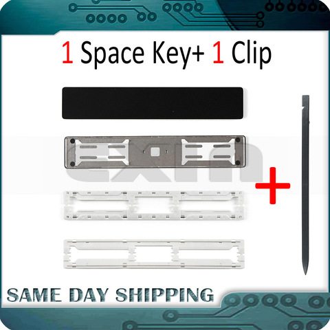 Laptop A1706 A1707 A1708 Keyboard Space Bar Key Cap Keys Keycap w/ Clip Scissor Hinge for Macbook Pro Retina 13
