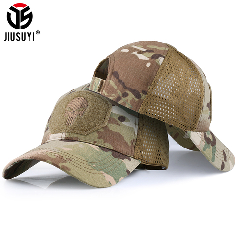 Military Baseball Caps Camouflage Tactical Army Combat Paintball Basketball Football Adjustable Cap Classic Snapback Sun Hat ► Photo 1/6