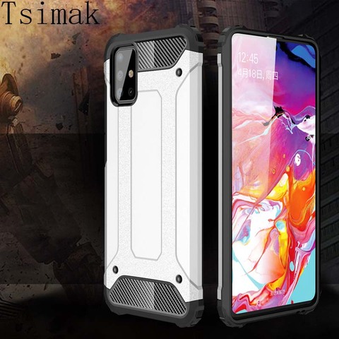 Armor Case For Samsung A51 A71 A 51 A 71 Cover Coque for Samsung Galaxy A11 A21 A31 A41 A10 A20 A30 A50 A70 A01 M11 M21 M31 Case ► Photo 1/6