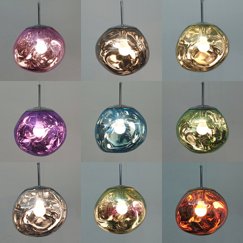 Modern LED Melt Pendant Light Lava Home Decoration Bedroom Living Room Pendant Lamp Dining Room Hanging Lamp Indoor Lighting ► Photo 1/6