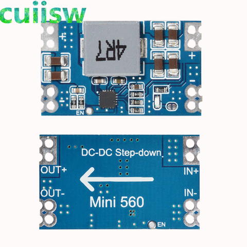 5A DC-DC mini560  step-down stabilized voltage supply module output 3.3 5V 9V 12V ► Photo 1/5