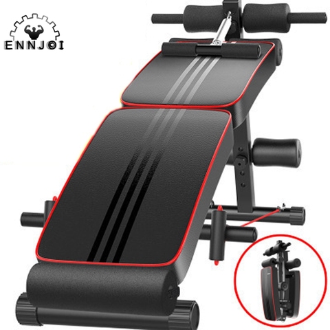 Fitness Portable Sit-Up Bench Machine For Home Fitness Equipment Abdominal Board Exerciser Equipment Gym Training Muscles ► Photo 1/5