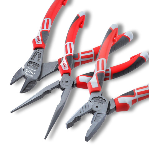 Wire Cutter 6” 7” 8” Industrial Grade CR-V Side Cutters Multifunctional Needle Nose Pliers Cutting Tools for Electrician ► Photo 1/6