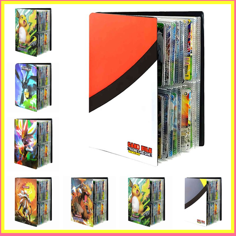 Pokemon Cards Album Binder Folder Book List Collectors 112 Cards Capacity Holder