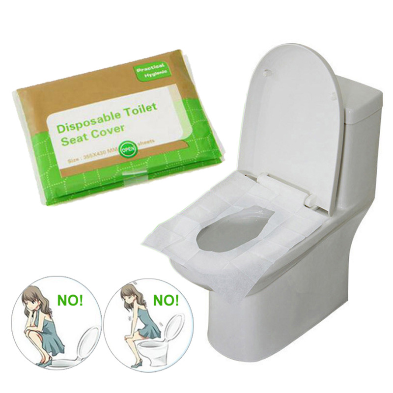 History Review On 10 Pcs Bag Disposable Toilet Seat Cover Mat 100 Waterproof Paper Pad Paste Portable Cushion Aliexpress Er Mocha S Alitools Io - Portable Toilet Seat Cushion