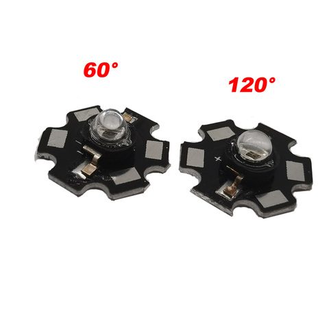 5pcs 3W Infrared IR High Power LEDs Emitter CCTV Camera IR Diode for Security Black LEDs 850nm 940nm 3W 700mA ► Photo 1/3