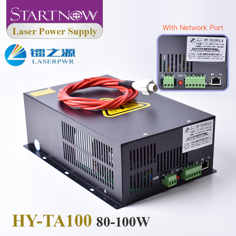 Startnow HY-TA100 Laser Power Supply for 80W 100W CO2 Laser Tube HY TA100 Source 110/220V PSU Laser Cutting Machine Spare Parts ► Photo 1/6