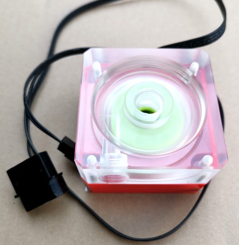DC12V water  cooling water pump CPU cooling ultra-quiet sound To report P/N: WC-6028-OWL1 ► Photo 1/4