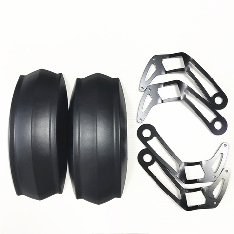 A Pair of Mudguards (Plastic and Metal Mounting Parts) For BLADE 10 Zero 10 Zero 10X Smart Electric Scooter Front Rear Fenders ► Photo 1/6
