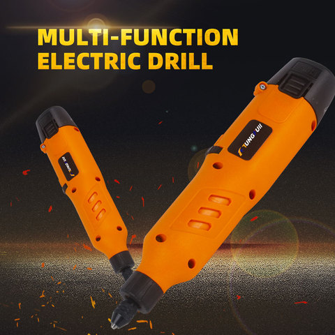 Multi-function Mini Dremel Engraving Drill 12V Mini Electric Hand Drill Manicure Machine Cordless Drill Lithium Battery ► Photo 1/6