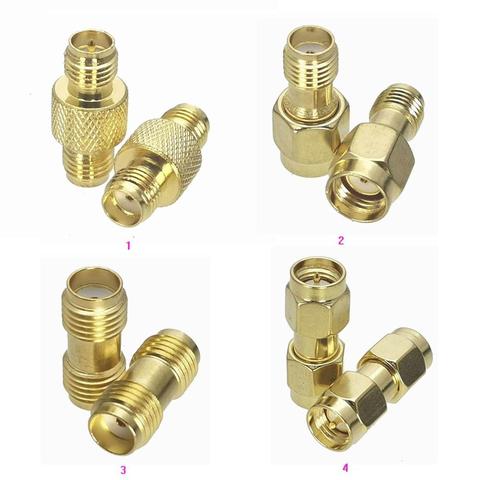 1Pcs Connector SMA to SMA RP-SMA Male plug & Female Jack RF Adapter Converter Coaxial High Quanlity ► Photo 1/5