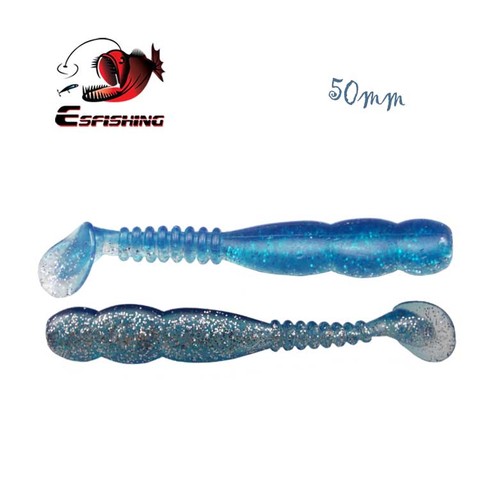 KESFISHING Lures New Rockvibe 50mm Shad Rock Shiner Fishing Lure Soft Baits Jigging Lures Swimbait Wobblers Sea Fishing Bait ► Photo 1/6