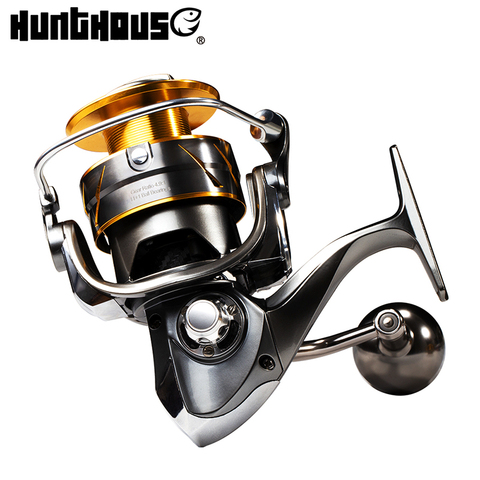 HuntHouse jigging fishing reel full metal spinning reel Saltist LSW3000- LSW10000 Jigging Spinning trolling reel 10BB Alloy 20kg ► Photo 1/6