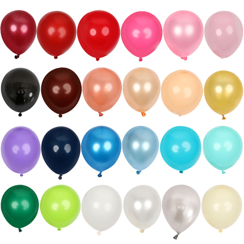 20/50/100Pcs Balloon Helium Balloons Party Wedding Birthday Latex Balloons 10''