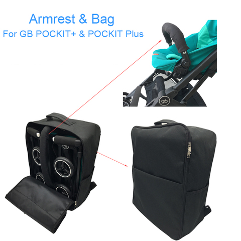 Baby stroller accessories Travel bag and armrest for GB pockit plus backpack Storage bag for Goodbaby Pockit+（not for all city） ► Photo 1/6