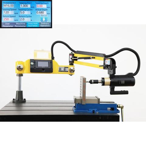 CNC CE 220V M3-M30 Universal Type Electric Tapping Machine Electric Tapper Tapping Tool Machine-working Taps Threading Machine ► Photo 1/6