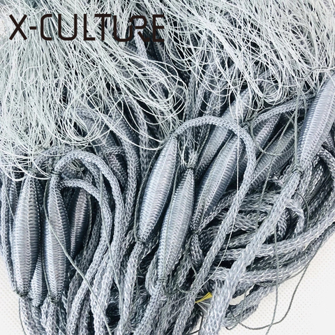 XC 3 Layers Finland Gillnet European Style Fishing Net 1.8x30/1.8x60M Sticky Fishing Network Handmade Fish Trap Fishing Tackle ► Photo 1/5