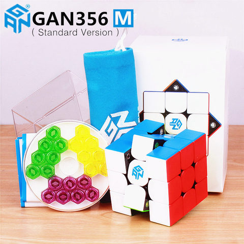 GAN356 M Magnetic Magic Speed Gan Cube Stickerless GAN356M Magnets Professional GAN 356 M Puzzle GANS Cubes ► Photo 1/6