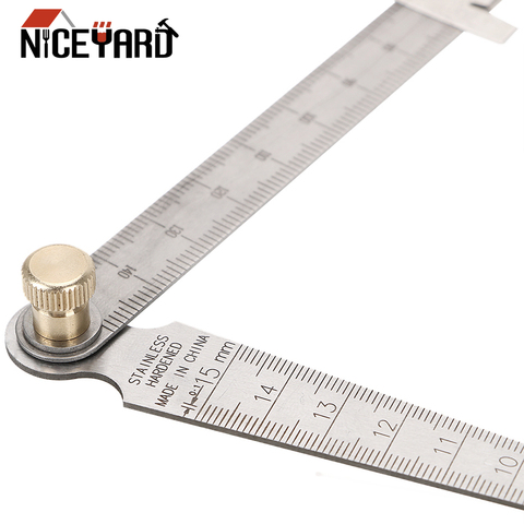 NICEYARD Measuring Tool 1-150mm Feeler Gauges Bore Measurement Stainless Steel Wedge Taper Ruler ► Photo 1/6