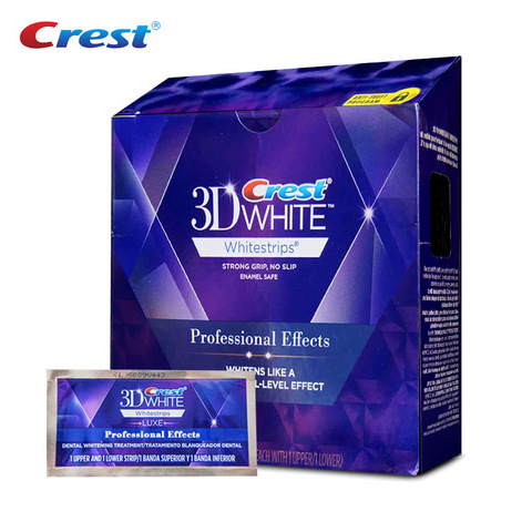 Original Crest 3D Whitestrips Teeth Whitening Strips Professional Effects White Strip Dental Whiter for Adults ► Photo 1/6