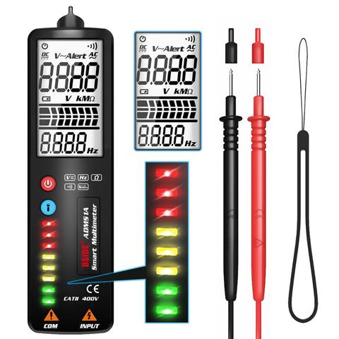 BSIDE ADMS1A 2.4” LCD Voltage Detector Pen Non-contact AC Voltage Tester Volt Ohm Hz Continuity V-Alert Tester with Flashlight ► Photo 1/6