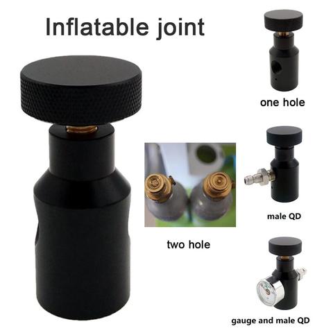 TR21.4 Thread Soda Maker CO2 Cylinder Tank Refill Connector On/Off Adapter Kit on side of the adaptor Cylinder Refill Adapter ► Photo 1/1