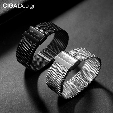 Xiaomi Youpin CIGA Design 22mm Watch Strap Stainless Steel Accessories for CIGA Automatic Hollowing Mechanical Watch Z MY Series ► Photo 1/5