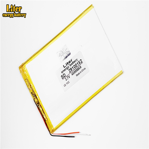 3 wire The tablet battery 3.7V 4500mAH 29100152 Polymer lithium ion / Li-ion battery for tablet pc battery ► Photo 1/4