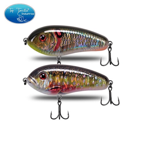 jerkbait fishing lure for pike bass 60mm 11g slow sinking hadr bait for bass musky wobbler artificial CF LURE with high quality ► Photo 1/3