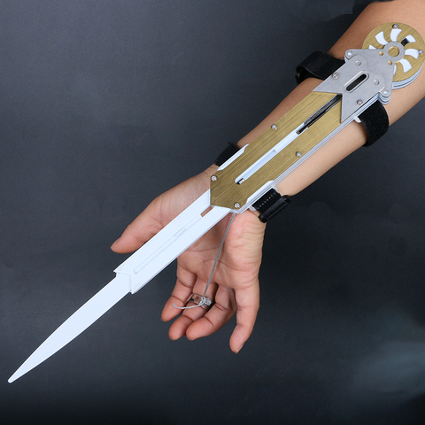 2022 New Hidden Metal Hidden Sword Action Figure Hidden Sword Edward Weapon Sword Pop-up Children's Toy Gift Hidden Sword ► Photo 1/1