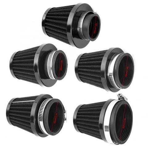 35mm/39mm/48mm/54mm/60mm Universal Black Motorcycle Mushroom Air Filter Pod Cleaner Fit For ATV Dirt Bike Quad Scooter ► Photo 1/6