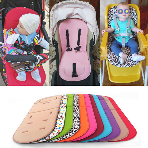 Baby Stroller Seat Cushion Kids Pushchair Car Cart High Chair Seat Trolley Soft Mattress Baby Stroller Cushion Pad Accessories ► Photo 1/5